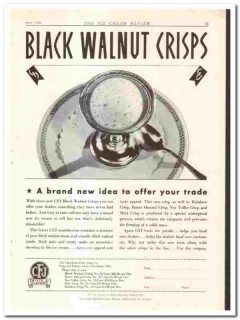 Cleveland Fruit Juice Company 1934 vintage ice cream ad Black Walnut Cleveland Fruit Juice Company 1934 vintage ice cream ad Black Walnut