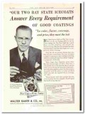 Walter Baker Company 1934 vintage ice cream ad icecoats Henry Borg