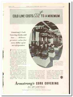 Armstrong Cork Products Company 1935 vintage ice cream ad Hoffman Brew Armstrong Cork Products Company 1935 vintage ice cream ad Hoffman Brew