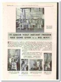 Cherry-Burrell Corp 1935 vintage ice cream ad Junior Instant Freezer Cherry-Burrell Corp 1935 vintage ice cream ad Junior Instant Freezer