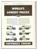 Chevrolet Motor Company 1935 vintage truck ad Lowest Prices