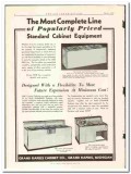 Grand Rapids Cabinet Company 1935 vintage ice cream ad Complete Line Grand Rapids Cabinet Company 1935 vintage ice cream ad Complete Line
