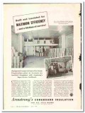 Armstrong Cork Products Company 1936 vintage ice cream ad General Armstrong Cork Products Company 1936 vintage ice cream ad General