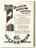 Boweys Inc 1936 vintage ice cream ad New Plant Brooklyn NY