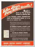 Grand Rapids Cabinet Company 1936 vintage ice cream ad Better Stores Grand Rapids Cabinet Company 1936 vintage ice cream ad Better Stores
