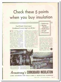 Armstrong Cork Products Company 1937 vintage ice cream ad Atlas Armstrong Cork Products Company 1937 vintage ice cream ad Atlas