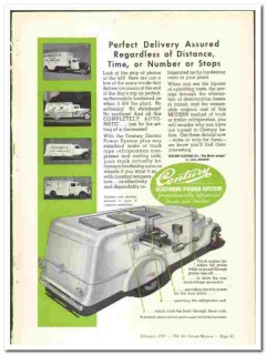Century Electric Company 1937 vintage truck ad power system ice cream