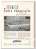Formica Insulation Company 1937 vintage ice cream ad Soda Fountain
