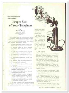 Proper Use of Your Telephone 1937 vintage dairy article Mills D Hersey Proper Use of Your Telephone 1937 vintage dairy article Mills D Hersey