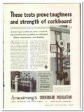 Armstrong Cork Products Company 1938 vintage ice cream ad toughness Armstrong Cork Products Company 1938 vintage ice cream ad toughness