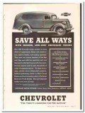 General Motors Sales Corp 1938 vintage truck ad Chevrolet save ways General Motors Sales Corp 1938 vintage truck ad Chevrolet save ways