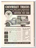 General Motors Sales Corp 1938 vintage truck ad Chevrolet certified General Motors Sales Corp 1938 vintage truck ad Chevrolet certified