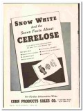 Corn Products Sales Company 1938 vintage ice cream ad Cerelose white Corn Products Sales Company 1938 vintage ice cream ad Cerelose white