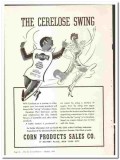 Corn Products Sales Company 1938 vintage ice cream ad Cerelose Swing Corn Products Sales Company 1938 vintage ice cream ad Cerelose Swing