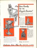 Anderson Bros Mfg Company 1939 vintage ice cream ad Sizzle Season Anderson Bros Mfg Company 1939 vintage ice cream ad Sizzle Season