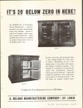C Nelson Mfg Company 1939 vintage ice cream ad Knock-Down Refrigerator C Nelson Mfg Company 1939 vintage ice cream ad Knock-Down Refrigerator