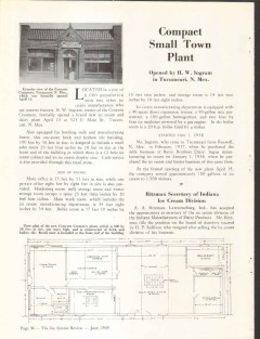 Crescent Creamery Company 1939 vintage article ice cream H W Ingram Crescent Creamery Company 1939 vintage article ice cream H W Ingram