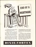 Dixie-Vortex Company 1939 vintage ice cream ad Twinkle Cup nightmare