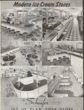 Schaefer Inc 1939 vintage ice cream ad modern stores Harold