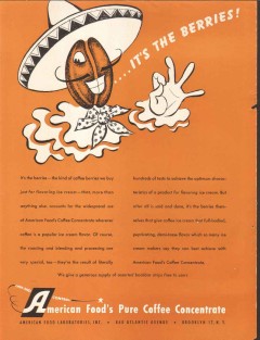 American Food Laboratories Inc 1947 vintage ice cream ad Berries American Food Laboratories Inc 1947 vintage ice cream ad Berries