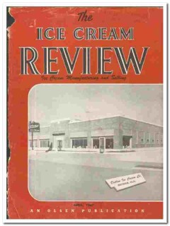 Dothan Ice Cream Company 1947 vintage magazine cover print Dothan Ice Cream Company 1947 vintage magazine cover print