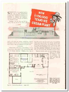 Frymuth Ice Cream Company 1947 vintage dairy article El Paso TX Frymuth Ice Cream Company 1947 vintage dairy article El Paso TX