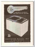Anheuser-Busch Inc 1948 vintage ice cream ad Cabinets available