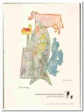 Container Corp America 1948 vintage print Plenty Eugene Karlin