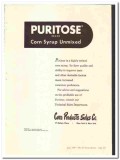 Corn Products Sales Company 1949 vintage ice cream ad Puritose syrup Corn Products Sales Company 1949 vintage ice cream ad Puritose syrup