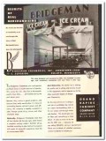 Grand Rapids Cabinet Company 1949 vintage ice cream ad Bridgeman MN Grand Rapids Cabinet Company 1949 vintage ice cream ad Bridgeman MN