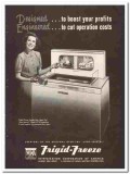 Refrigeration Corp 1949 vintage ice cream ad Frigid-Freeze cabinet Refrigeration Corp 1949 vintage ice cream ad Frigid-Freeze cabinet