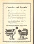 Emery Thompson Machine Supply Company 1928 vintage ice cream ad power Emery Thompson Machine Supply Company 1928 vintage ice cream ad power