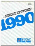 Sherwin-Williams Company 1990 vintage paint catalog coating systems