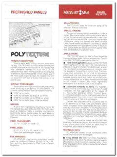 Medalist MS Industries 1990 vintage wall catalog PolyTexture Polylam