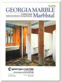 Georgia Marble Company 1990 vintage bathroom catalog Marblstal toilet Georgia Marble Company 1990 vintage bathroom catalog Marblstal toilet