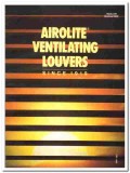 Airolite Company 1990 vintage heating catalog Ventilating Louvers Airolite Company 1990 vintage heating catalog Ventilating Louvers