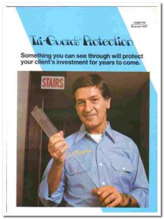 Tri-Guards Inc 1990 vintage wall catalog protection products