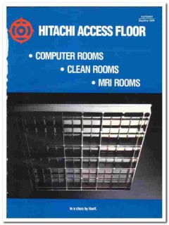 Hitachi Metals International LTD 1990 vintage flooring catalog access