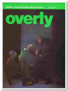 Overly Mfg Company 1990 vintage door catalog Ballistic Resistant Doors Overly Mfg Company 1990 vintage door catalog Ballistic Resistant Doors