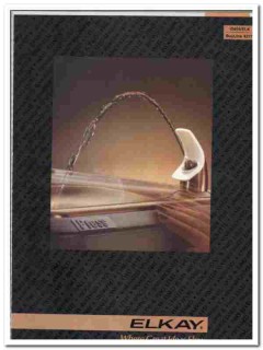 Elkay Mfg Company 1990 vintage plumbing catalog Water Coolers fountain