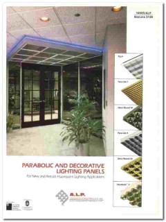 ALP Lighting Ceiling Products Inc 1990 vintage electrical catalog