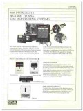 MSA Safety Inc 1990 vintage industrial catalog Gas Monitoring Systems