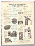 American Pulverizer Company 1947 vintage industrial catalog Crushers American Pulverizer Company 1947 vintage industrial catalog Crushers