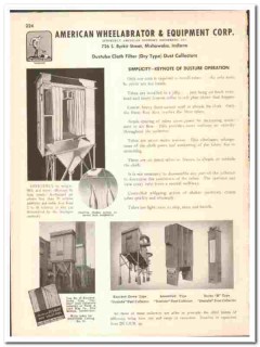 American Wheelabrator Equipment Company 1947 vintage catalog Dustube American Wheelabrator Equipment Company 1947 vintage catalog Dustube