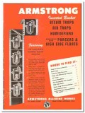 Armstrong Machine Works 1947 vintage industrial catalog Steam Traps