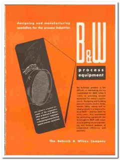 Babcock Wilcox Company 1947 vintage industrial catalog Process Babcock Wilcox Company 1947 vintage industrial catalog Process