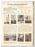 Brady Conveyors Corp 1947 vintage industrial catalog ashveyor coal ash Brady Conveyors Corp 1947 vintage industrial catalog ashveyor coal ash