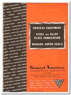 General American Transportation Corp 1947 vintage industrial catalog General American Transportation Corp 1947 vintage industrial catalog