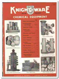 Maurice A Knight 1947 vintage industrial catalog chemical equipment Maurice A Knight 1947 vintage industrial catalog chemical equipment