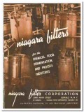 Niagara Filter Corp 1947 vintage industrial catalog chemical process Niagara Filter Corp 1947 vintage industrial catalog chemical process